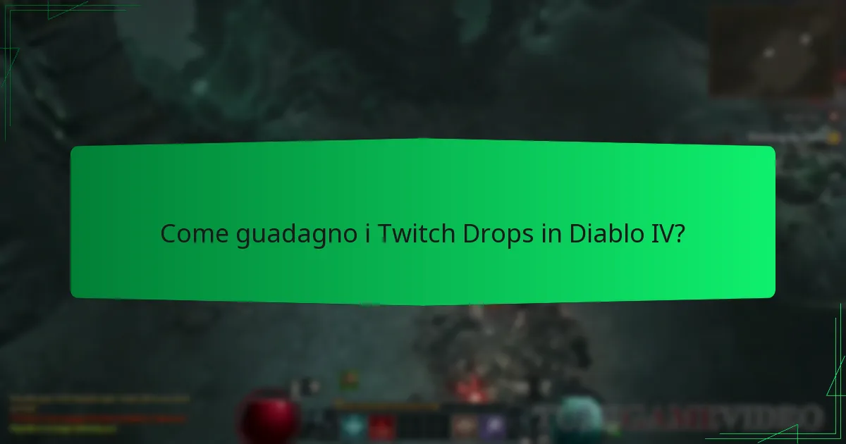 Come collego il mio account Twitch a Diablo IV?