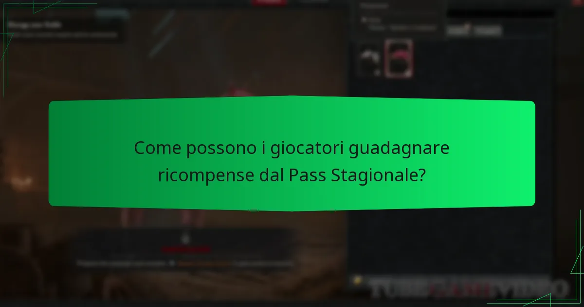 Come possono i giocatori guadagnare ricompense dal Pass Stagionale?