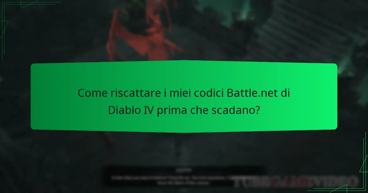 Cosa succede se il mio codice Battle.net di Diablo IV scade?