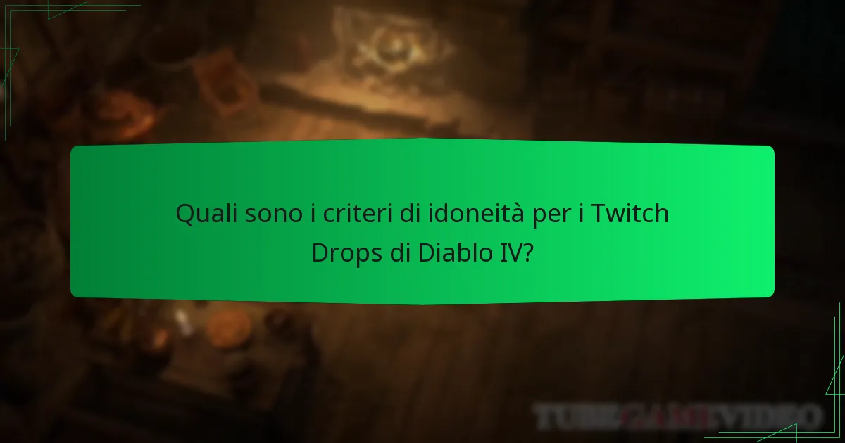 Quali ricompense puoi guadagnare dai Twitch Drops di Diablo IV?